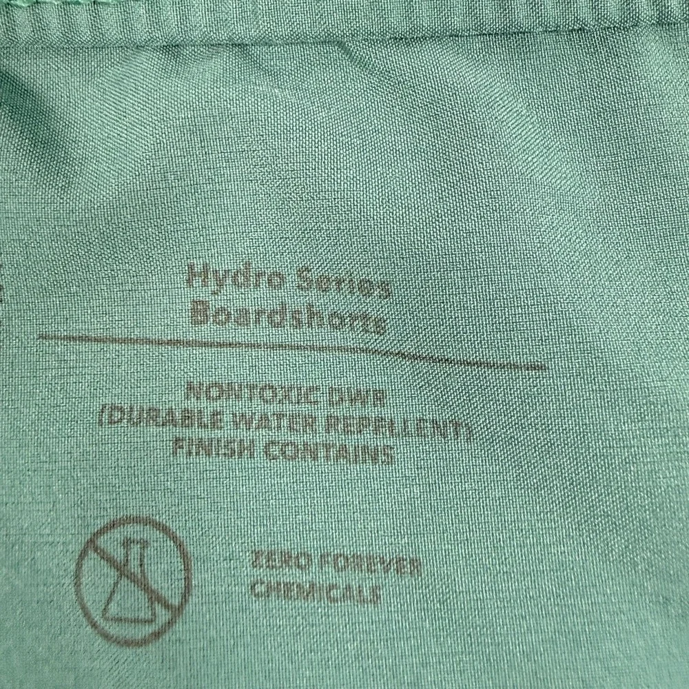Patagonia Hydro Series Board Shorts Men's 2XL Teal Green Beachwear Surfing